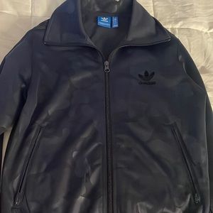 Blue camouflage, Adidas Zip up